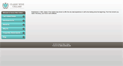 Desktop Screenshot of classicwinecellars.mobi